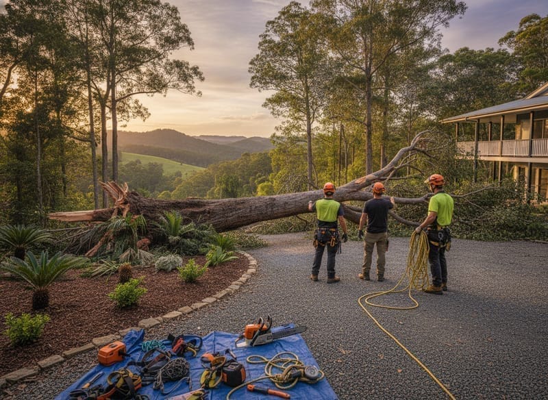 Emergency Tree Removal performed by Ballarat Arborist in the Ballarat